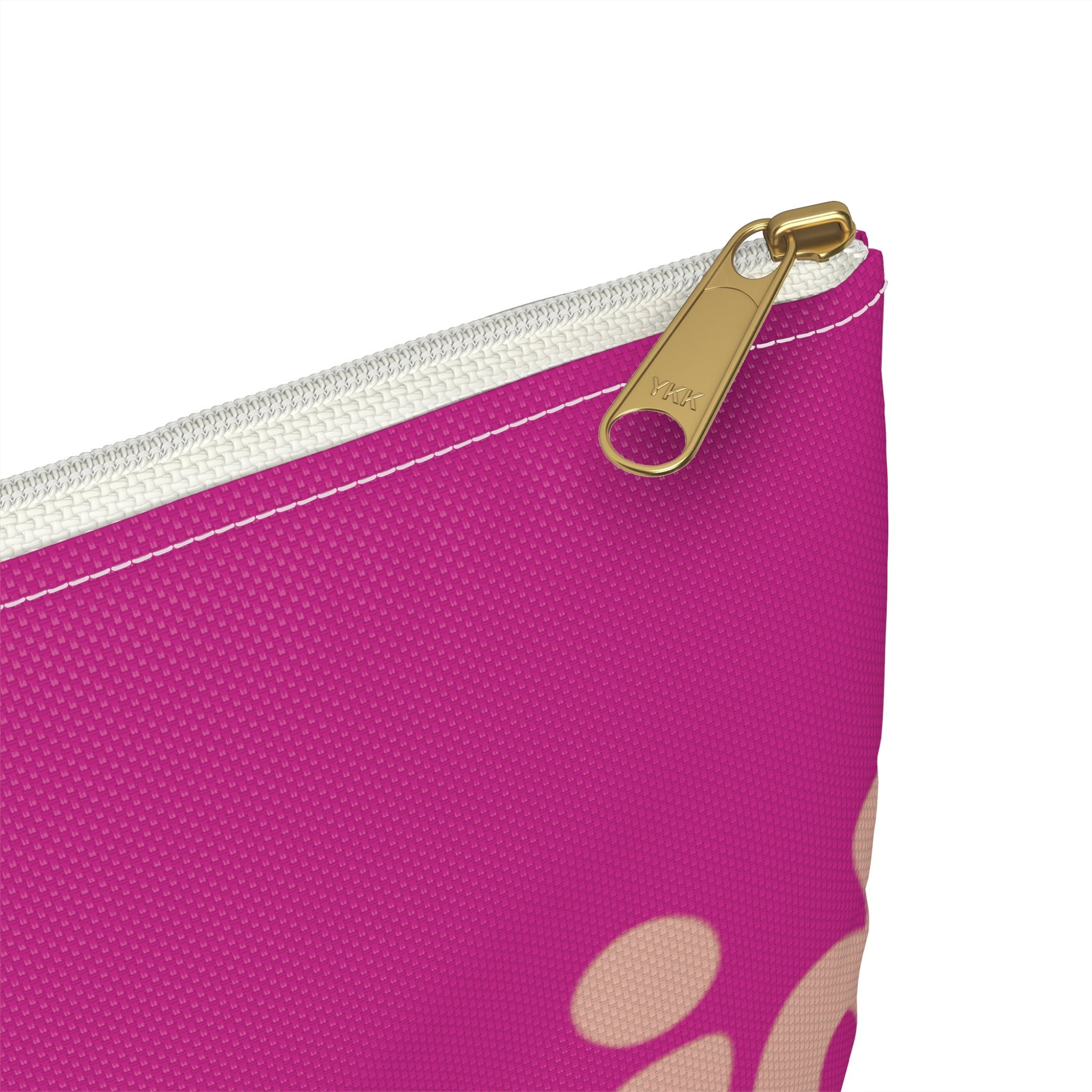 Boho Bridesmaid Smiley Makeup Bag: Bridal Party Gift
