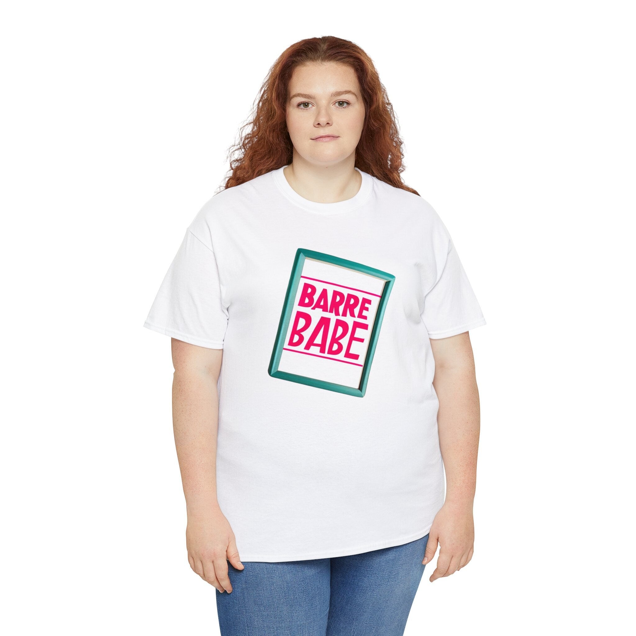 Barre Babe T-Shirt: 100% Cotton Fitness Tee