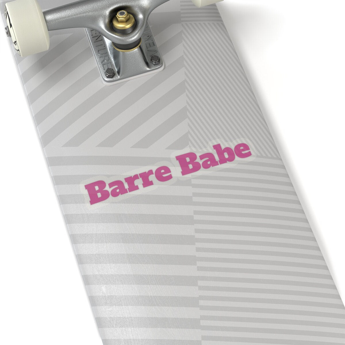 Barre Babe Sticker: Hot Pink Vinyl Decal