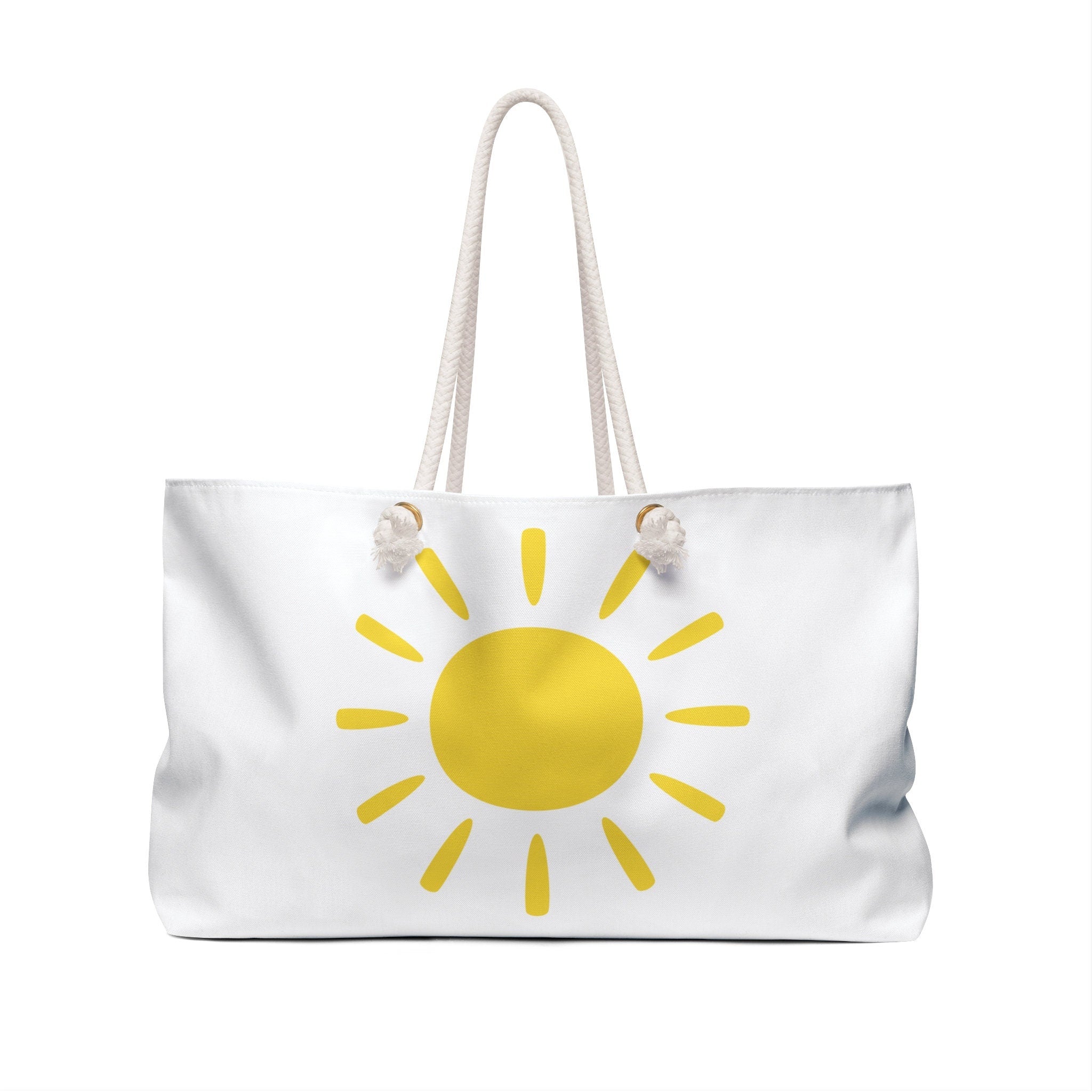 Beach Please Oversized Canvas Tote: Stylish Weekender Travel Bag