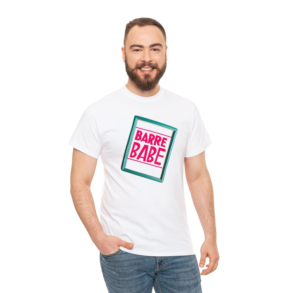 Barre Babe T-Shirt: 100% Cotton Fitness Tee