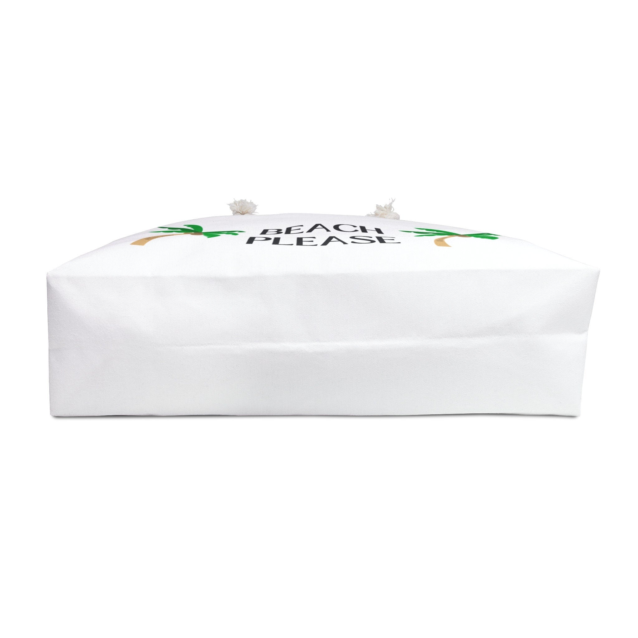 Beach Please Oversized Canvas Tote: Stylish Weekender Travel Bag
