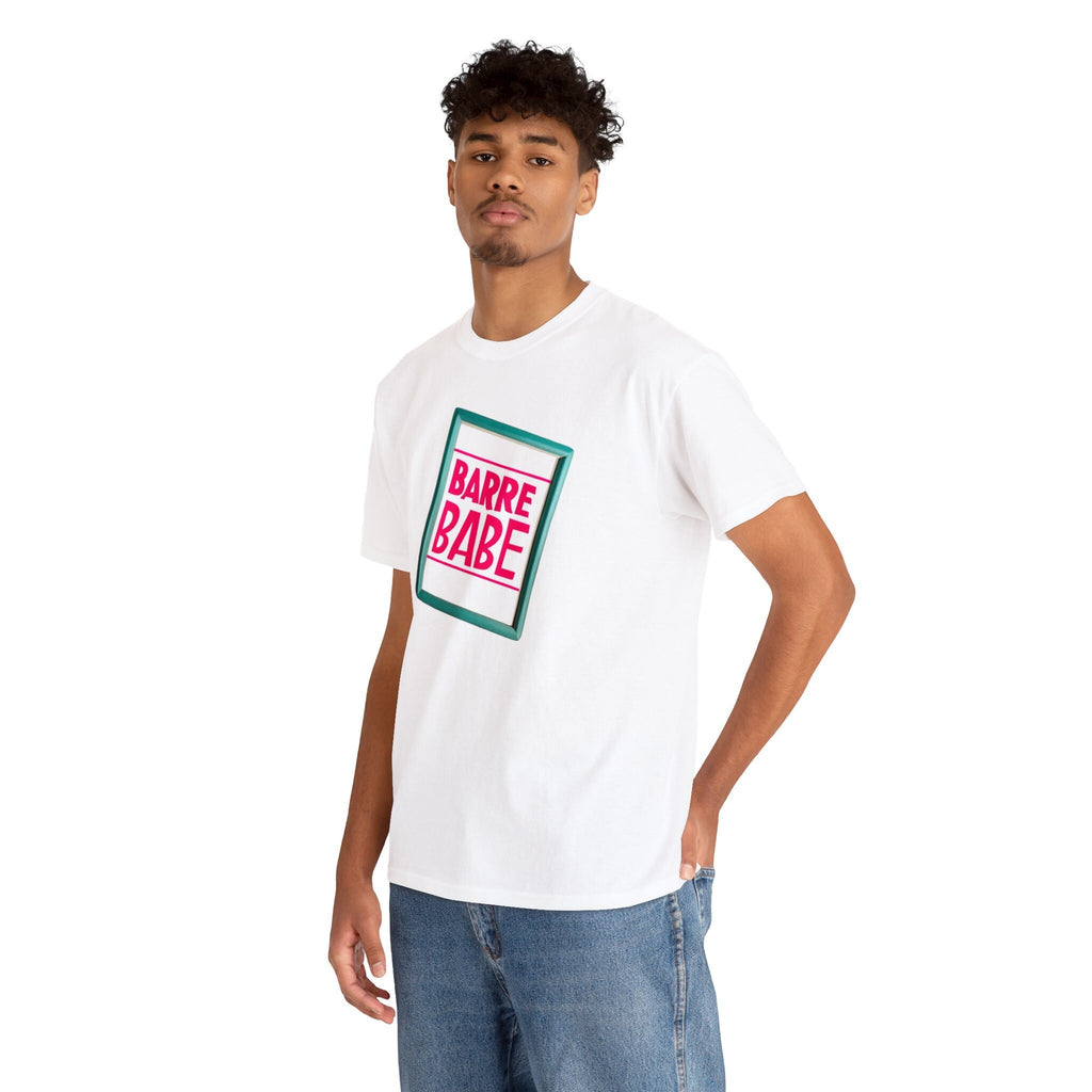 Barre Babe T-Shirt: 100% Cotton Fitness Tee
